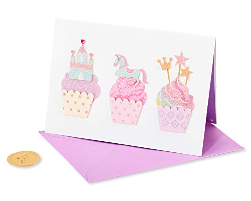 Image of Papyrus Birthday Card for Girl (Sweet, Fun, and Sparkly)