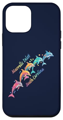 Dolphin Lover Murrells Inlet SC Family Beach Vacation Case for iPhone 12 mini