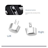 Przełącznik Siedzeniem Pasuje do Benz klasy S W221 S300 350 400L pokrętło regulacji zagłówka tylnego siedzenia 1 sztuka Sterowanie(Armrest box buttons7)