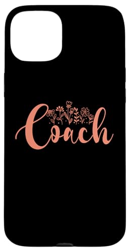 Coach iPhone 15 Plus Case - Funny Coach Tshirt - Black - Polycarbonate & TPU - Heavy Duty Protection