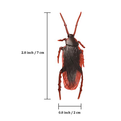 Hohajiu Fake Roach Pranks For Adults Plastic Cockroaches Gag Gifts (Pack Of 48) #TOP1