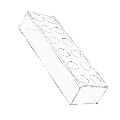 FUNOMOCYA Caja De Flores De Acrílico Transparente Jarrón De Flores Rectangular para Mesa Contenedor para Arreglos De Sala De Estar