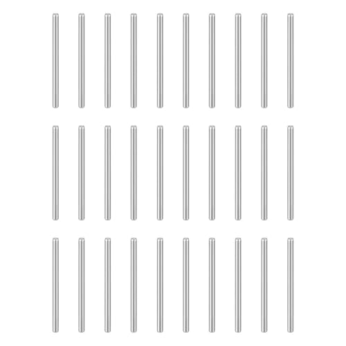 image for HARFINGTON 50pcs Dowel Pins M2(2mm) x 30mm 304 Stainless Steel Cylindr