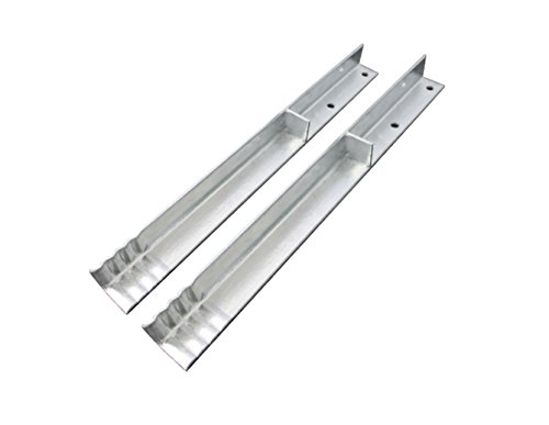 Preisvergleich Produktbild 2er Set Winkelanker Bodenbefestigungsanker für Spieltürme