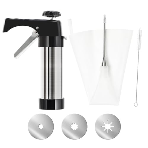 Easy To Use Churro Press Stainless Steel Spanish Treats Maker Scratch Churro Device Kitchen Baking Supplies