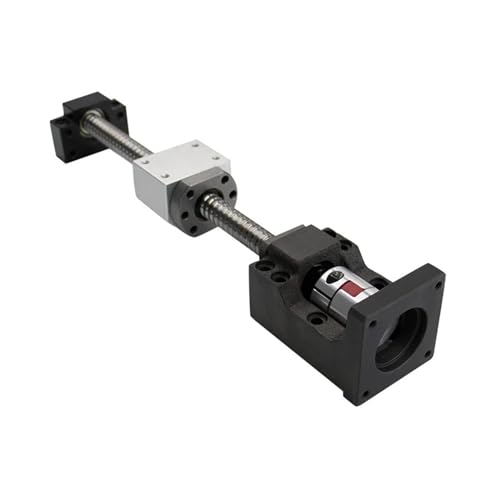 Metal Ball Screw nut CNC Router Kit 20mm Ball Screw SFU2005 Ball Screw+BF15 BK15 NAME23 Motor Seat +Coupler(200mm)