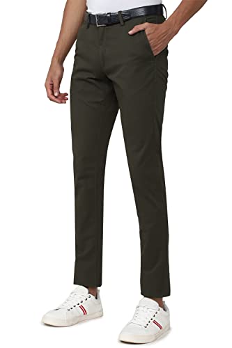 Image of Van Heusen Men Regular Fit Casual Pants