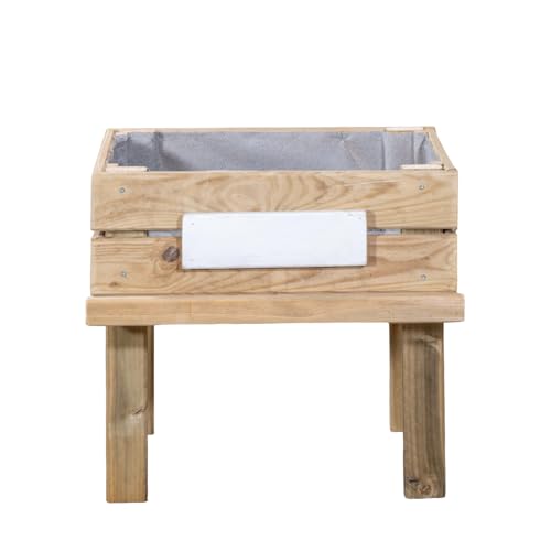 Mesa de cultivo para huerto urbano- Kit infantil 60 x 40 x 55 cm