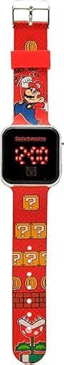 Kids Euroswan- Reloj LED Super Mario, Multicolor (GSM4107) | Ya disponible en tu tienda friki favorita! En mundofriki.es! Kids Euroswan- Reloj LED Super Mario, Multicolor (GSM4107) | Ya disponible en tu tienda friki favorita! En mundofriki.es!