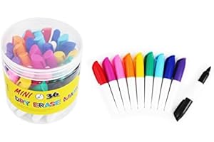 36 Mini Dry Erase Markers: The Key to Noteworthy Presentations and Memorable Brainstorming Sessions