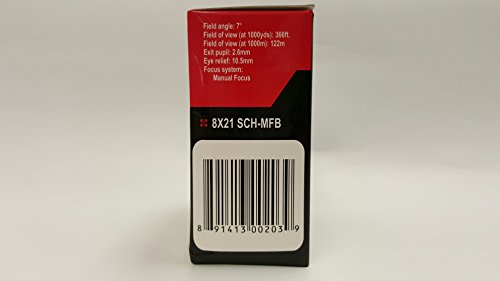 Binoculares Compactos 8x21 para Observación miniatura 6