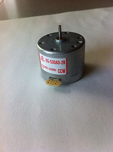Motors EG-530AD-2B DC12V CCW 2400RPM Tape Deck Recorder Motor Audio Round Spindle Motor