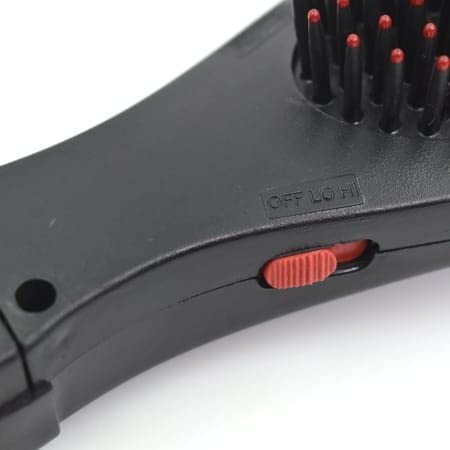 JAY BHAGWATI TOOLS & MACHINERY Comb Straightener Electric Straightening Hot Comb Heated Ceramic Hairbrush Straightening Brush For Hair & Beards, Black 2
