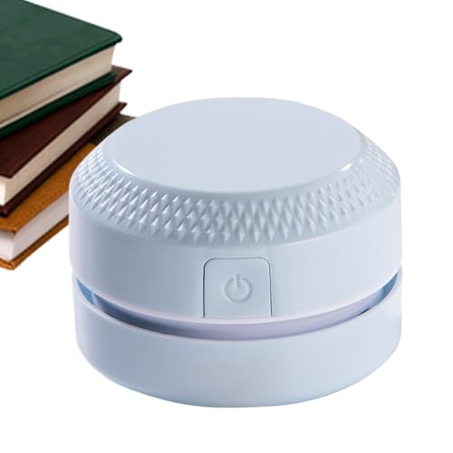 jamgeery Limpiador de Escritorio,Herramienta Pequeña Limpiadora De Polvo para Escritorio - Aspiradora 360° Silenciosa para De Mascotas Teclado Sala De Manualidades