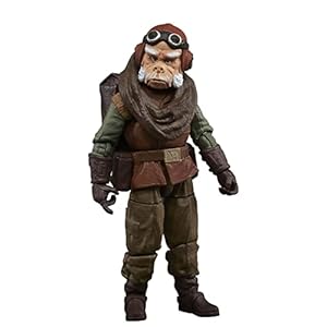 STAR WARS The Vintage Collection Kuiil Toy, 3.75-Inch-Scale The Mandalorian Action Figure, Classic Toys for Kids Ages 4 and Up,F4466