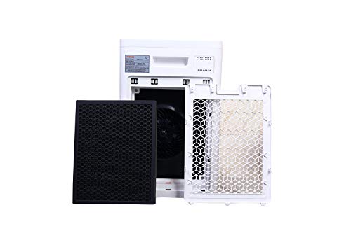 Image of Toshiba Air Purifier With Ionizer CAF-W33XIN With HEPA and Honeycomb charcoal filter (2 in 1 Filter)
