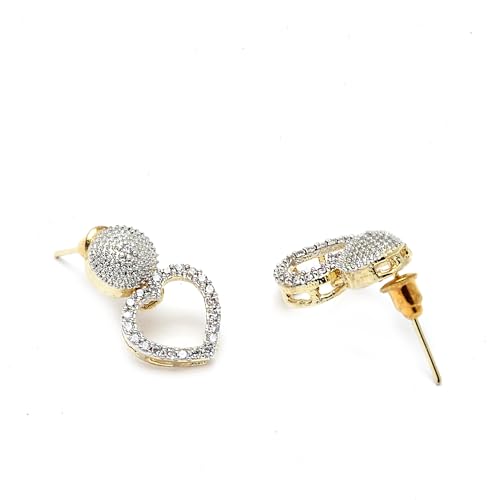 Zeneme Jewellery Set for Women American Diamond Necklace Set with Earrings, Bracelet and Ring Jewellery for Girls and Women (Image - 5)