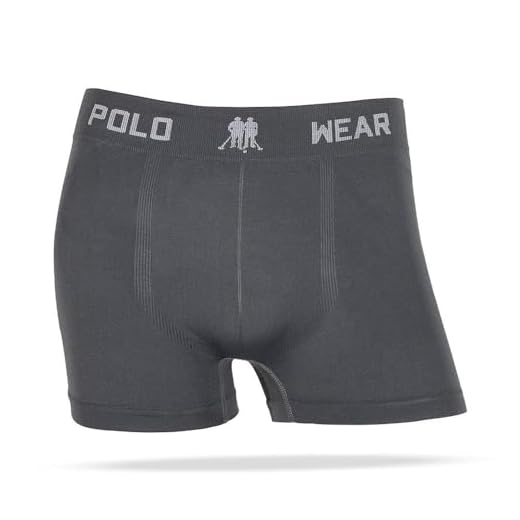 Kit de 12 cuecas boxer Polo Wear, Masculino, Preto/Marinho/Cinza/Branco, G
