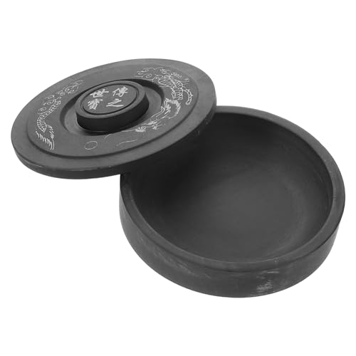 AKOOSY レトロ 硯 研磨 硯板 書道 アクセサリー 書道 硯 皿 中国語 書道 硯