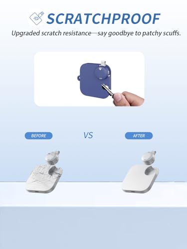 Hülle für Anker Soundcore Work AI Digitales Diktiergerät, yystao weiche Silikon-Schutzhülle, Staubdicht, Stoßfest und Langlebig, Blau