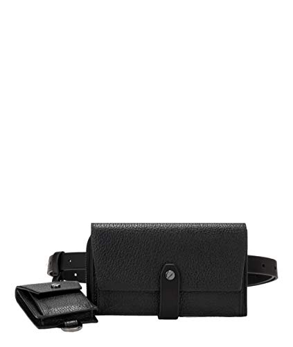 Liebeskind Berlin Bond Bag - Belt BagMujerBolsos bandoleraNegro (Black) 2x10x43 centimeters (B x H x T)