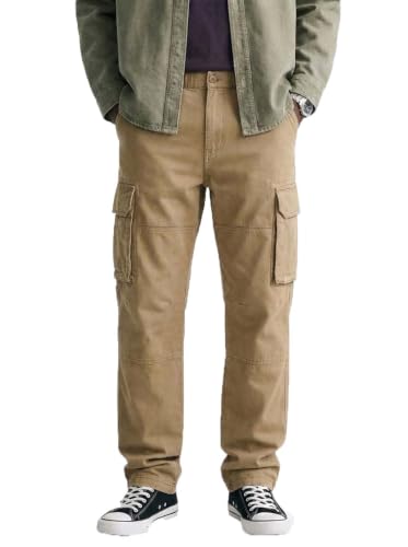 Image of Lymio Cargo for Men | Cotton Cargo Pant | Drawstring Waist Pant (Available Also Plus Size) (46-49)