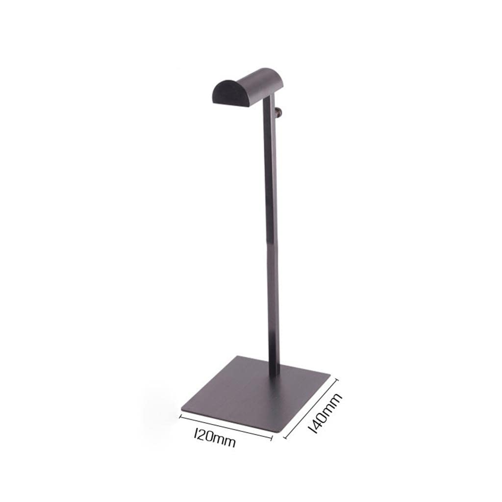 CGJseFH coat stand, Simple Coat Rack Bag Hanging Scarf Shelf Stainless Steel Adjustable Storage Metal Handbag Display Purse Clothes Hanger Holder(Black)