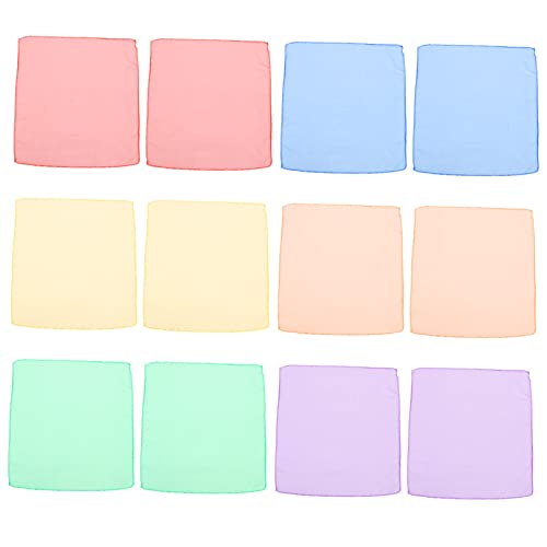 12pcs Scarves Boys and Girls Headscarf Women Face Scarf Set Performance Veil