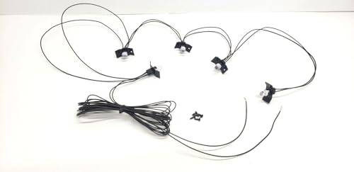 Lund Sun Moon Visor Wiring Harness W/LED Bulbs Fits All Lund Lighted Sun Visors (Clear)