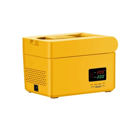 Prensa de aceite plegable doméstica automática para avellanas y colza en color amarillo 2