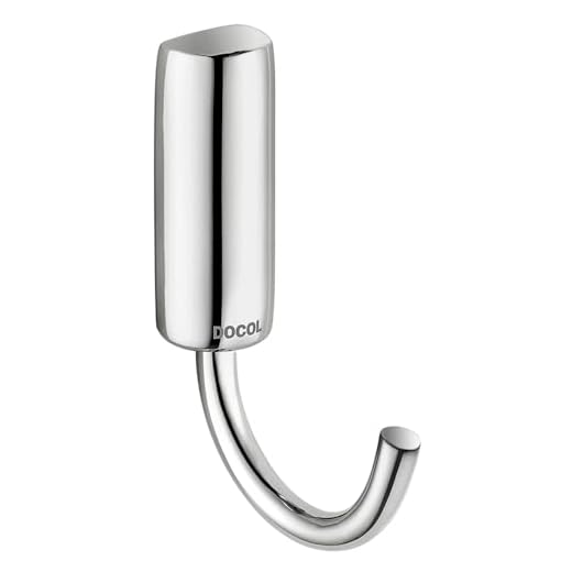 Docol Idea Cabide de Parede para Lavatório Cromado - Cod.Novo: 90005859006 Cod.Antigo: 00585906