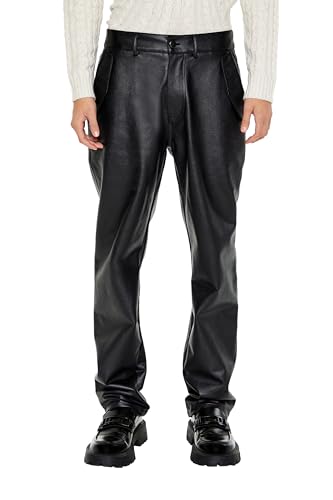 Forever 21 Men's Coated Corduroy Slim-fit Pants2