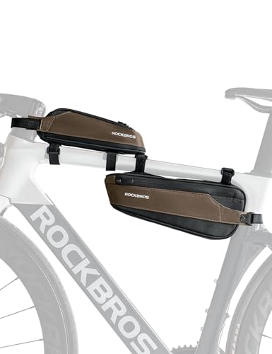 ROCKBROS Borsa Telaio Bici, Borsa Tubo Superiore Inferiore, Borsello Triangolo