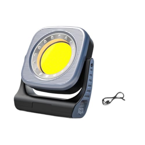 Lampe de poche portative LED à intensité variable pour lampe de travail et camping