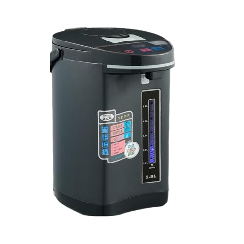 Amazon | TVT 電気ポット 5.8L シンプル設計 空焚き防止 [エアー式で