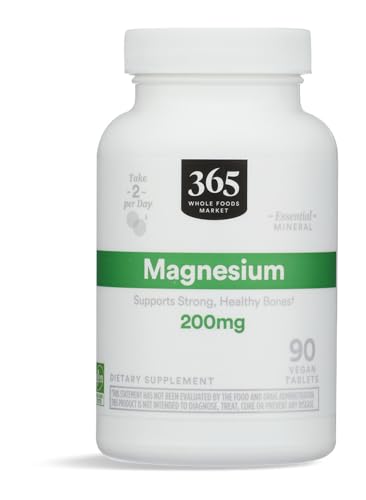 Image of 365 by Whole Foods Market Magnesium 200MG, 90 CT