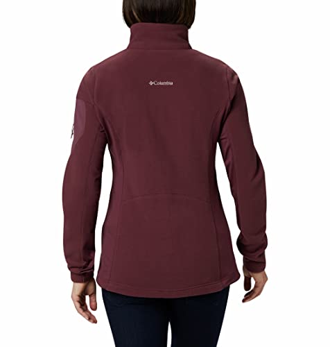 Image of Columbia Womens Fleece Standard Length W Polar Powder FZ Jacket