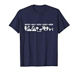 Beer Making Cycle Diagram For Homebrew T-Shirt