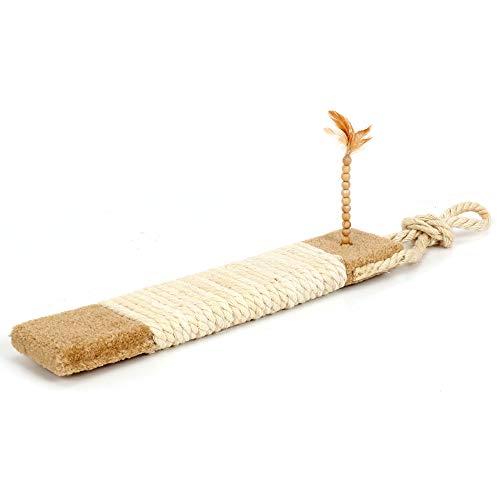 Rascador de Puerta con Superficie Alfombrada para Gato 19" miniatura 3