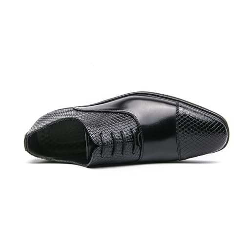 Men's Dress Oxford Shoes Classic Derby Shoes Fashion Business Formal Shoes3