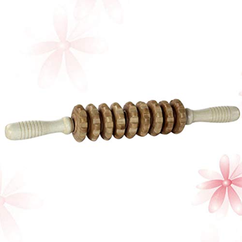 DOITOOL Massageador de madeira para massagem, massagem, massagem, massagem, massagem, massagem, cabe