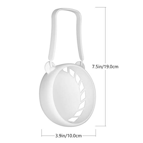 VILLCASE Capa Protetora de Silicone para Transporte de Bolsa Compatível Com Amazon Echo Dot3/ Dot Ki