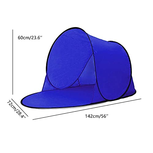 Pop Up Beach Tent,Automatic Beach Sun Shade Instant Portable Quick Cabana 1-2 Person Water Resistant, UV Protection Sun Shelter for Outdoor Traveling Hiking Camping Hunting Fishing (C)