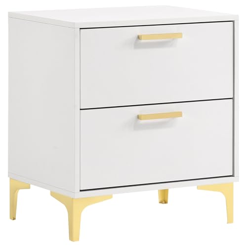 Kendall 2-Drawer Contemporary Nightstand