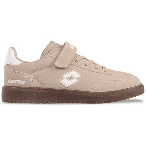 Lotto Zapatillas Unisex para niños Vintal SC K, Taupe White, 29 EU