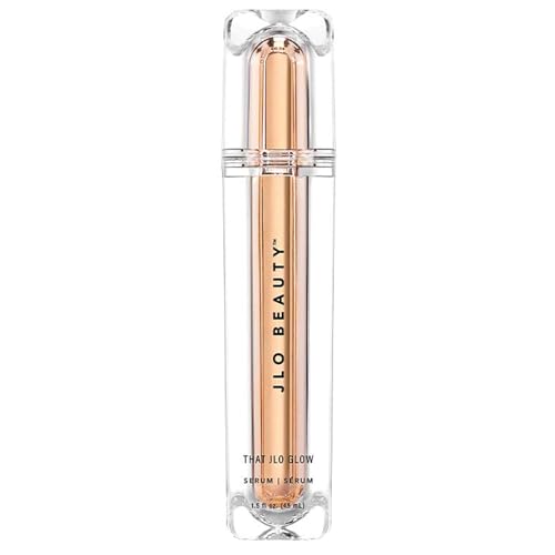JLO BEAUTY That JLo Glow Face Serum, Skin Care Facial Serum that Helps Tighten, Plump, Glow, and Hydrate, Antioxidant Rich Formula Made with Squalane to Support Skin Elasticity & Skin Firmness, 1.5 Oz