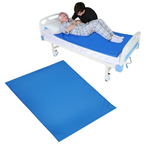 Drap de Glisse Médical 140x200 cm - Pour Transfert Sécurisé des Personnes Âgées - Nylon Anti-Friction Lavable 80°C - Réduction des Efforts pour Aidants...