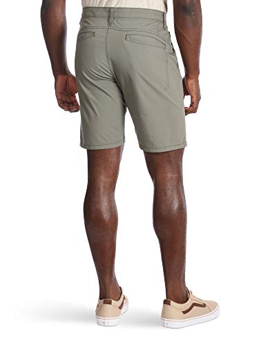 Wrangler Authentics ZM945AG-368-44 Men’S Big & Tall Performance Comfort Flex Flat Front Short, Army Green thumb #2