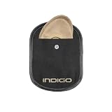 DRUNA Funda de Punteras Indigo 13 * 14,8 cm (Negro- Oro)