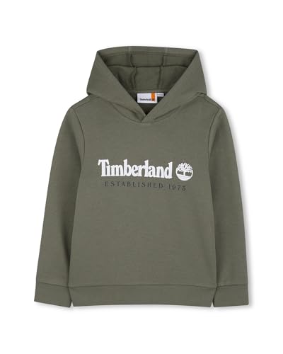 Sweat à capuche Timberland garçon noir vêtement sport et hoodie coton